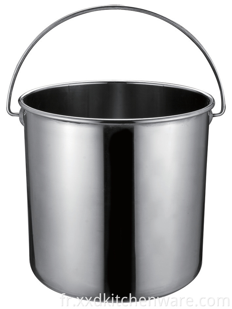 Extra Large Stainless Steel Bucket